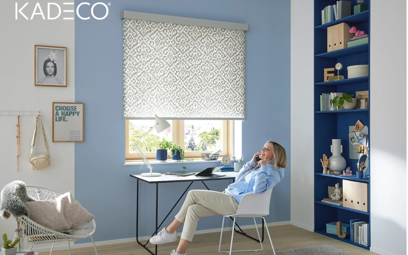 Rollos von KADECO als Sicht- und Sonnenschutz